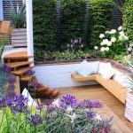 split level garden